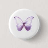 Lila Schmetterlingstaste Button (Vorderseite)