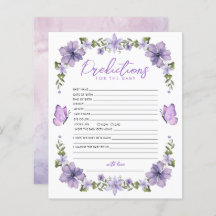 Lila Schmetterlingsvorhersage für Kinderspiel