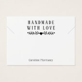 Lila Schmuckkarte (Vorderseite)