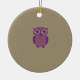 Lila Schmuckstück Keramik Ornament