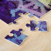 Lila Schnee Puzzle (Seite)