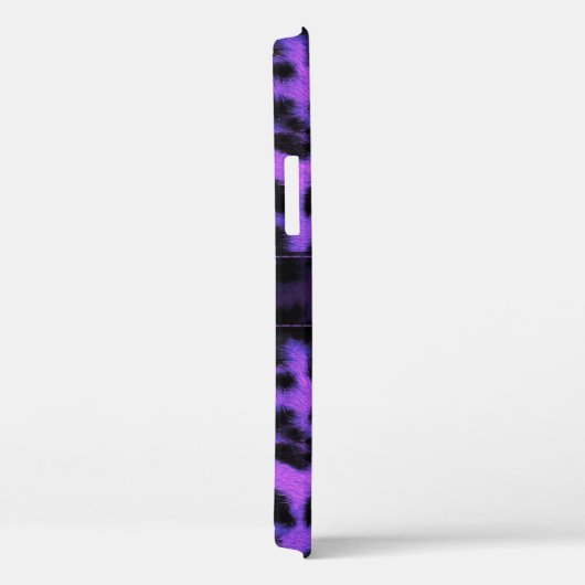 Lila Schneeballdrucke, Name für den Kunden Case-Mate iPhone Hülle (Rückseite / Rechts)