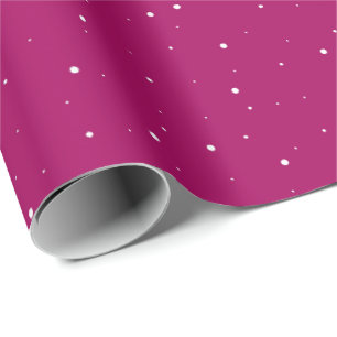 Lila Schneeblume Schnee Winter Weihnachten Ferien Geschenkpapier