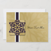 lila Schneeflocken Business Danke Karten (Rückseite)