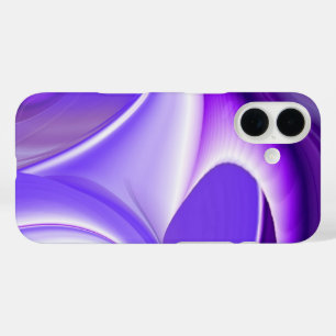 Lila Schneetraum , Abstrakte Fantasie-Rainbow-Kuns iPhone 16 Hülle