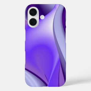 Lila Schneetraum , Abstrakte Fantasie-Rainbow-Kuns iPhone 16 Hülle