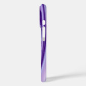 Lila Schneetraum , Abstrakte Fantasie-Rainbow-Kuns Case-Mate iPhone Hülle (Rückseite / Links)