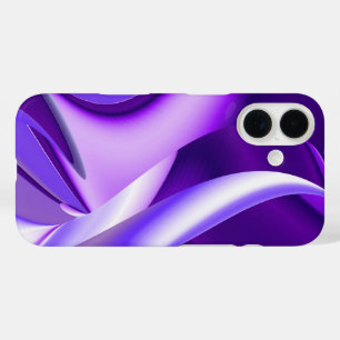 Lila Schneetraum , Abstrakte Fantasie-Rainbow-Kuns iPhone 16 Hülle