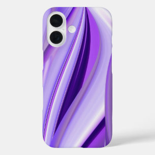 Lila Schneetraum , Abstrakte Fantasie-Rainbow-Kuns iPhone 16 Hülle