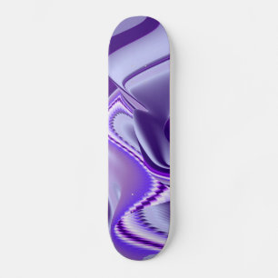 Lila Schneetraum , Abstrakte Fantasie-Rainbow-Kuns Skateboard