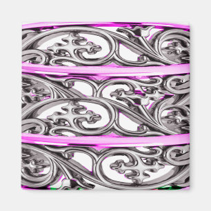 Lila Schnittmuster Magnet