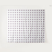 Lila Schnittmuster Wandteppich (Vorderseite (Horizontal))