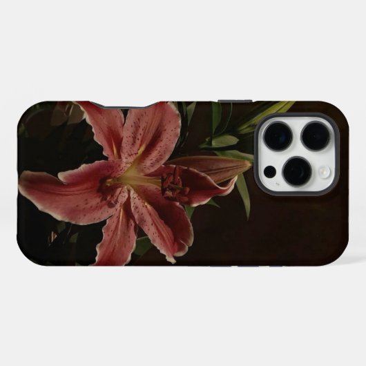 lila schön iPhone hülle (Rückseite (Horizontal))