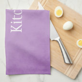 Lila Schönheit des Pergaments Geschirrtuch (Viertel Falte)