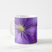 Lila Schönheit Kaffeetasse (Vorderseite Links)