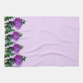 Lila schottische Garten-Distel Handtuch (Horizontal)