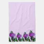 Lila schottische Garten-Distel Handtuch (Vertikal)
