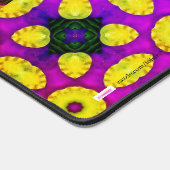 Lila Schreibtischunterlage (Ecke)