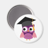 Lila Schüssel mit Cap Abschluss Magneten Magnet (Vorderseite/Rückseite)