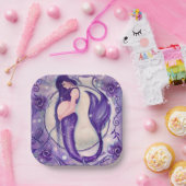 Lila Schwangerschaft Meerjungfrau von Renee Pappteller (Party)