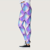 lila Schwanz Leggings (Links)