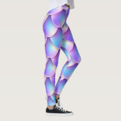 lila Schwanz Leggings (Rechts)