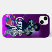 LILA SCHWARZE CORSAIR Case-Mate iPhone HÜLLE (Rückseite (Horizontal))