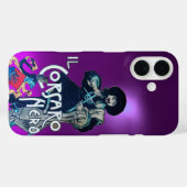 LILA SCHWARZE CORSAIR Case-Mate iPhone HÜLLE (Rückseite (Horizontal))