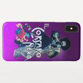 LILA SCHWARZE CORSAIR Case-Mate iPhone HÜLLE (Rückseite (Horizontal))