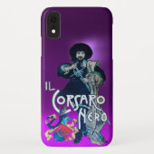 LILA SCHWARZE CORSAIR Case-Mate iPhone HÜLLE (Rückseite)