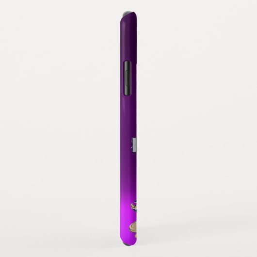 LILA SCHWARZE CORSAIR Case-Mate iPhone HÜLLE (Hinten/Rechts)