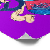 LILA SCHWARZE CORSAIR POSTER (Ecke)