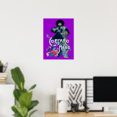 LILA SCHWARZE CORSAIR POSTER (Heimbüro)