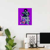 LILA SCHWARZE CORSAIR POSTER (Heimbüro)