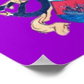 LILA SCHWARZE CORSAIR POSTER (Ecke)