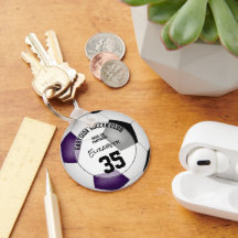 lila schwarze Fußballmannschaft färbt Sportgeschen