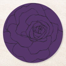 Lila schwarze Rose