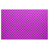Lila schwarze Sterne Muster dekorativ Textil Stoff (Yard (91,4 cm))