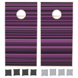 Lila Schwarze Streifen Muster