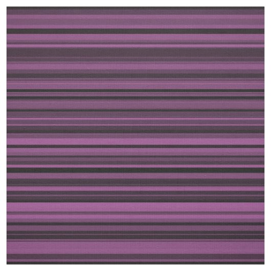 Lila Schwarze Streifen Stoff (Muster)