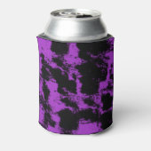 Lila schwarzer Dosenkühler (Kanne Rückseite)
