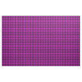 Lila schwarzer Houndstooth-Karo Stoff (Yard (91,4 cm))