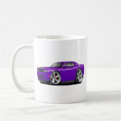 Lila-Schwarzes Auto des Herausforderer-SRT8 Kaffeetasse (Links)