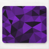 Lila-schwarzes geometrisches Maschenmuster Mousepad (Vorne)