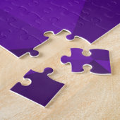 Lila-schwarzes geometrisches Maschenmuster Puzzle (Seite)