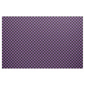 Lila-schwarzes Schachbrettmuster Stoff (Fat Quarter (45,7 x 55,9 cm))