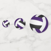 lila Schwarzes Team färbt das Party der Kinder Vol Konfetti (Rückseiten)