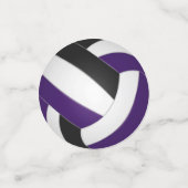 lila Schwarzes Team färbt das Party der Kinder Vol Konfetti (Klein Vorderseite)