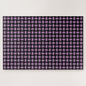 Lila-schwarzes Webmuster Puzzle (Horizontal)
