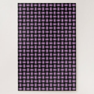 Lila-schwarzes Webmuster Puzzle